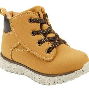 Toddler Boys' Wonder Nation "NO TIE" Tucker Boots size 10 or 11 NWT